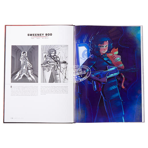 预售 【中商原版】异形40年艺术 英文原版 Alien 40 Years 40 Artists Titan Books 商品图6