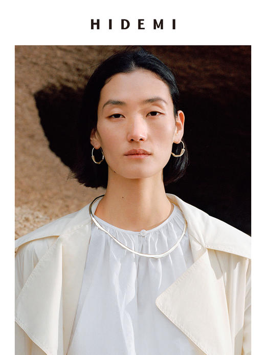 HIDEMI 行囊系列｜纯银设计感项圈 商品图3