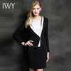 IWY/时尚高端黑白拼色西装连衣裙两件套C0239+Q0109 商品缩略图0