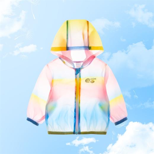 贝贝怡男女童春夏新品遮阳防风服透气薄款皮肤衣外套上衣212S2721 商品图6
