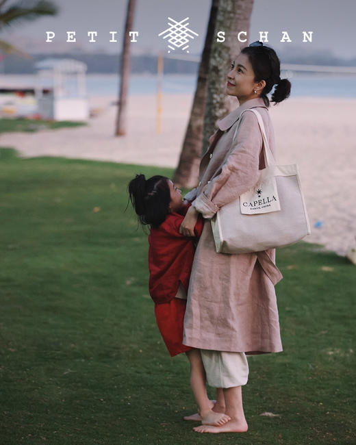 PETIT SCHAN小闪 CLO#016 Gone with the wind 飘 水洗盐缩纯亚麻面料面料休闲风衣 商品图9