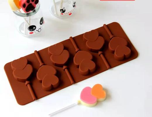 棕色硅胶棒棒糖模具 商品图1