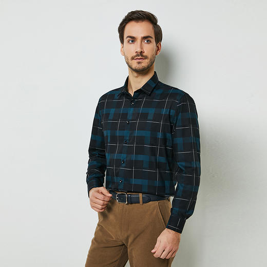 YvesFigarau伊夫·费嘉罗912377休闲长袖衬衫 商品图3