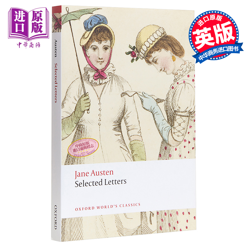 预售 【中商原版】Selected Letters 英文原版 简.奥斯丁书信选（牛津读物） Jane Austen