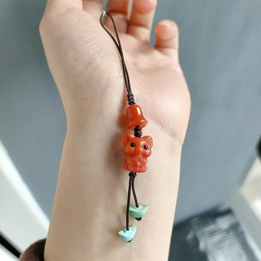 南红老鼠手机挂件 商品图2