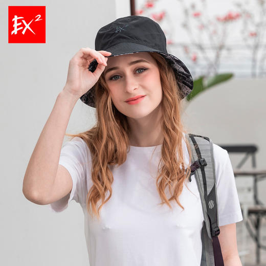 EX2伊海诗 双面戴盆帽遮阳帽防紫外线速干帽 367202 商品图1