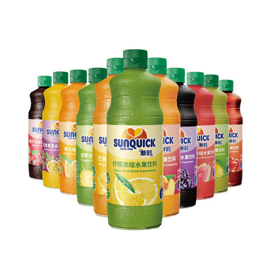 新的果汁多种口味橙/柠檬  冲调饮料 商品图0