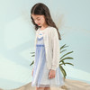 【棉+蚕丝针织外套】童装镂空针织开衫女童春新款短毛衣外套 商品缩略图4