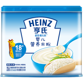 亨氏超金小蓝罐婴儿营养米粉225g