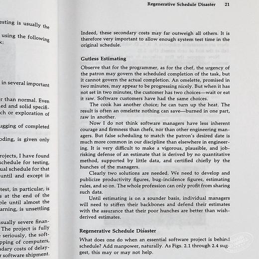 【中商原版】人月神话（第二版，纪念版） 英文原版 The Mythical Man-Month: Essays on Software Engineering Frederick Brooks 商品图7