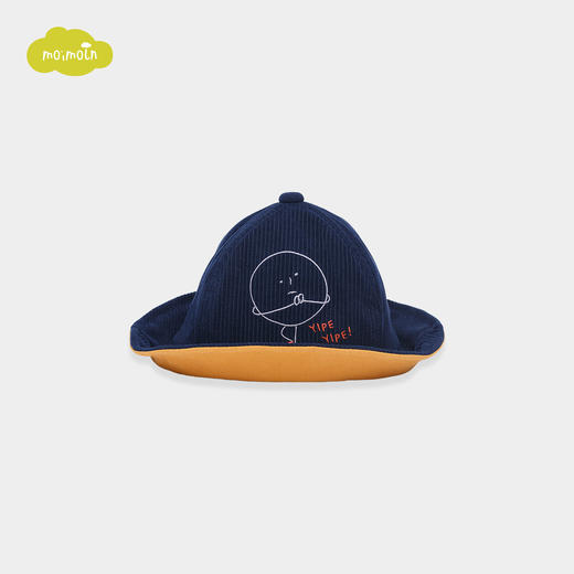 moimoln小云朵童装儿童休闲渔夫帽春秋款卡通刺绣宝宝太阳帽子LOF1IZCA03 商品图1