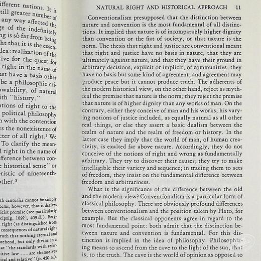 预售 【中商原版】自然权利与历史 豆瓣高分 英文原版 Natural Right and History Leo Strauss 商品图7