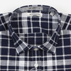 【纯棉蓝白格纹衬衫】 71211017 男士衬衣 商品缩略图3