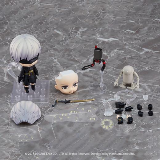 【GSC现货】粘土人 NieR:Automata 9S（寄叶二号S型） 商品图3