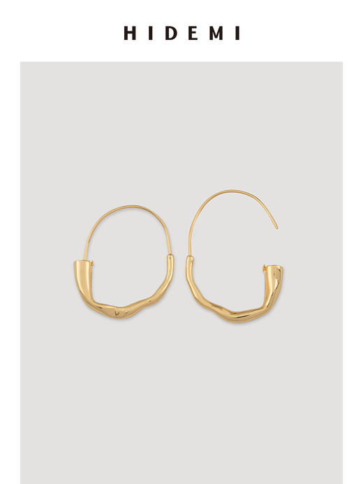 HIDEMI 行囊系列｜简约设计感耳环 商品图3
