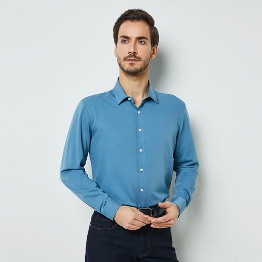 YvesFigarau伊夫·费嘉罗912376休闲长袖衬衫 商品图3