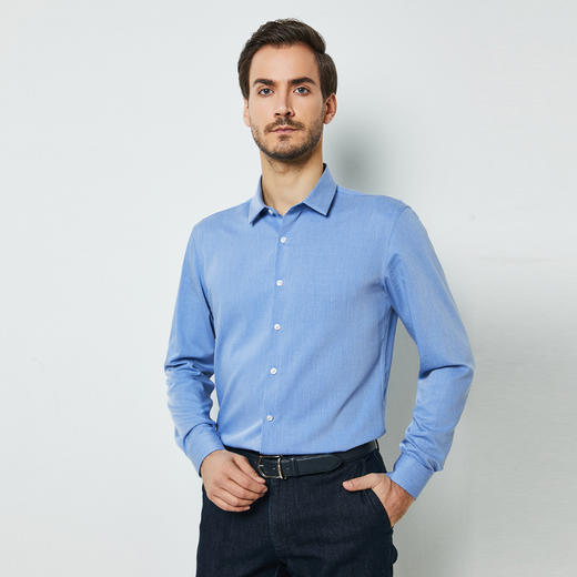 YvesFigarau伊夫·费嘉罗912375休闲长袖衬衫 商品图1