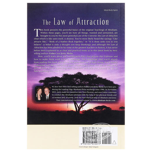 【中商原版】吸引力法则：成就你的美好人生 豆瓣高分 英文原版 The Law of Attraction Esther Hicks, Jerry Hicks 商品图1