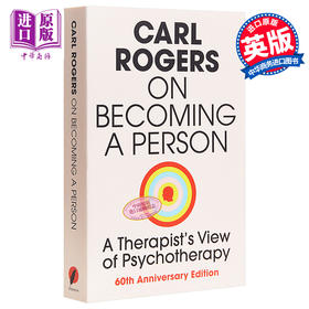 预售 【中商原版】个人形成论 我的心理治疗观 英文原版On Becoming a Person Carl Rogers