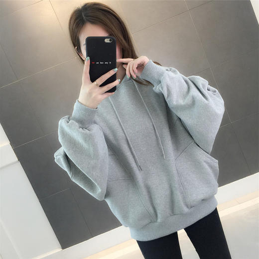 裁缝学苑AG128新款宽松卫衣纸样女装上衣服装衣服打版裁剪图样板 商品图1