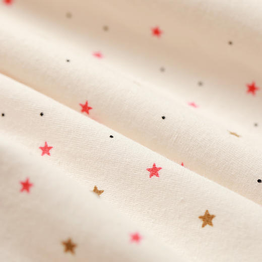 【童装抗菌家居服】mettekids儿童装家居服套装女童星星圆点长袖睡衣裤 商品图7