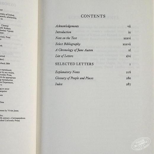 预售 【中商原版】Selected Letters 英文原版 简.奥斯丁书信选（牛津读物） Jane Austen 商品图4