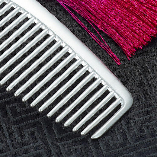 S999银牡丹梳子【XLP065】旗袍牡丹（不含流苏）2101 商品图1