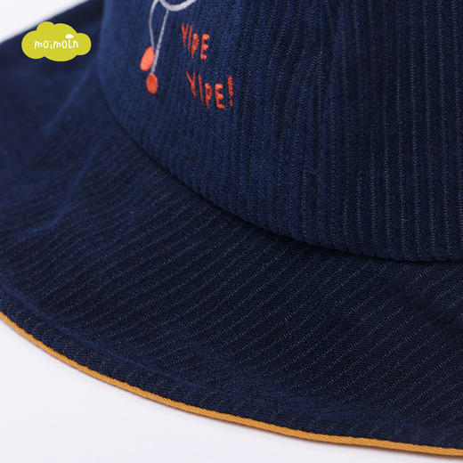 moimoln小云朵童装儿童休闲渔夫帽春秋款卡通刺绣宝宝太阳帽子LOF1IZCA03 商品图4