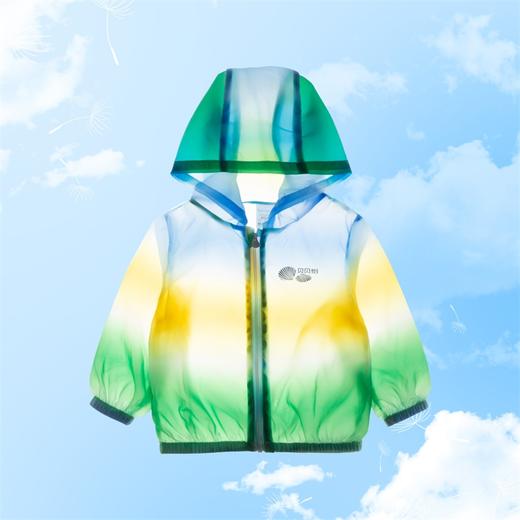 贝贝怡男女童春夏新品遮阳防风服透气薄款皮肤衣外套上衣212S2721 商品图10
