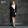 IWY/时尚高端黑白拼色西装连衣裙两件套C0239+Q0109 商品缩略图2