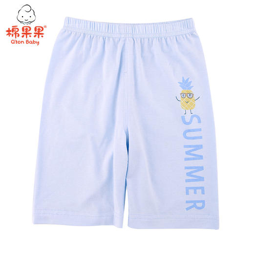 棉果果夏季新品内衣男童莫代尔七分裤M201201421239 商品图1