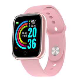 【智能手表】Y68智能手表心率血压血氧睡眠监测信息运动礼品