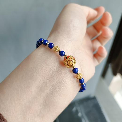 青金石单圈手串 商品图2