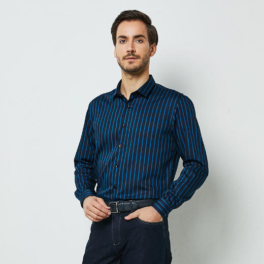 YvesFigarau伊夫·费嘉罗912373休闲长袖衬衫 商品图4