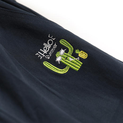 【弹力精纺棉】mettekids童装仙人掌印花休闲长裤男女童运动裤子 商品图4