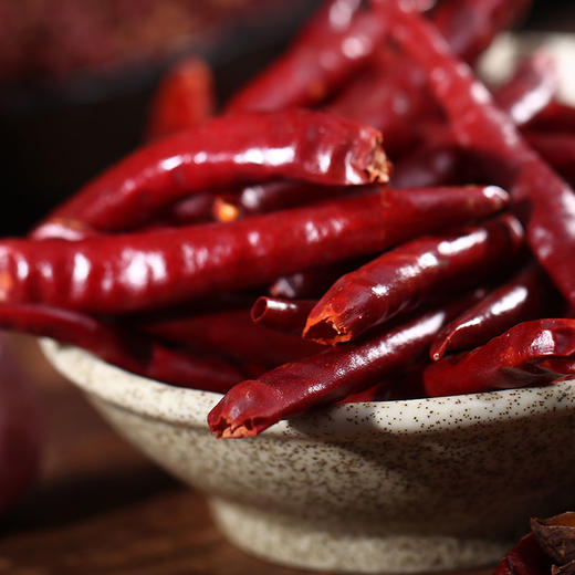 有机辣椒无把全红云南丘北辣椒干250g香中辣农家海椒包邮 商品图2