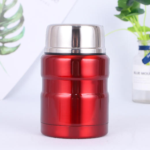 创意新款不锈钢便携真空闷烧壶/保温饭盒/休闲卡通密封304焖烧罐 商品图4