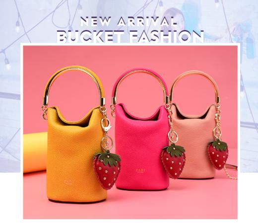 【品牌授权 全国联保】SADI/萨迪 时尚明星同款水桶包SD3339 商品图4