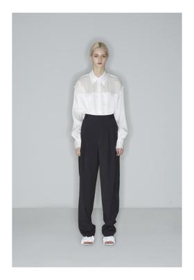 帅气叠褶工装长裤