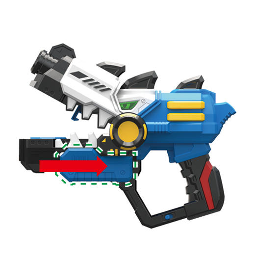 迷你特工队第三季《超级恐龙力量》巨能炫龙枪 商品图2