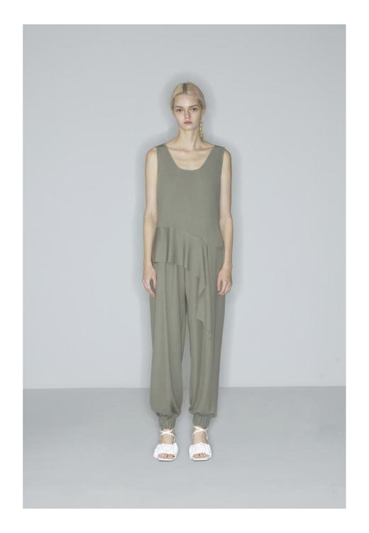 LOGO压花收脚裤 商品图0