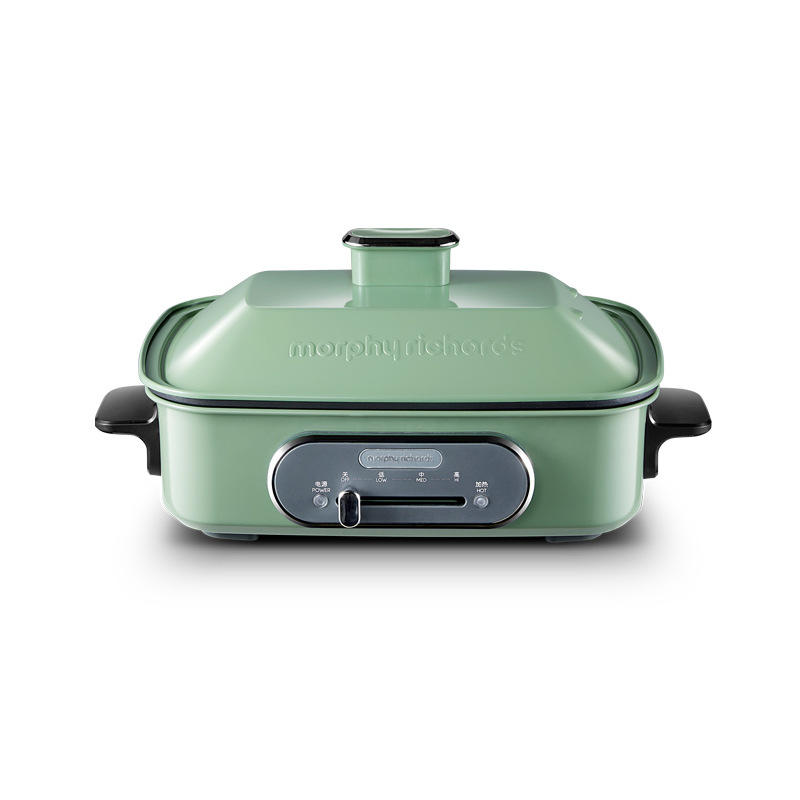 英国摩飞MR9088多功能料理锅电烧烤锅烤炉网红火锅烤肉一体家用