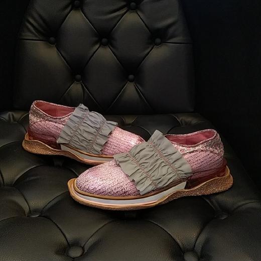 LFGJ 4839 哥特奢华贴膜皮板鞋 商品图5