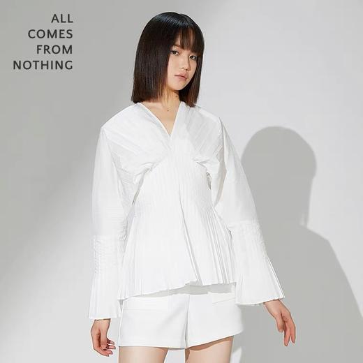 扇形百褶上衣 商品图2