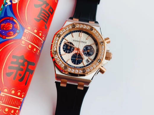 AP爱彼×宝齐莱联名款 皇家橡树离岸计时26231ST系列 女士腕表 商品图4
