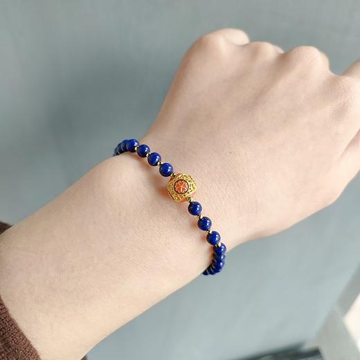 青金石单圈手串 商品图2