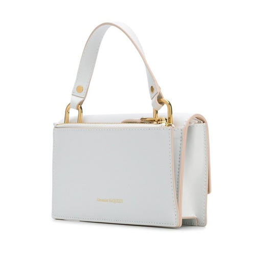 ALEXANDER MCQUEEN 亚历山大麦昆 女士提挎包 小骷髅 浅蓝 628259 1CW0O 9006 商品图1