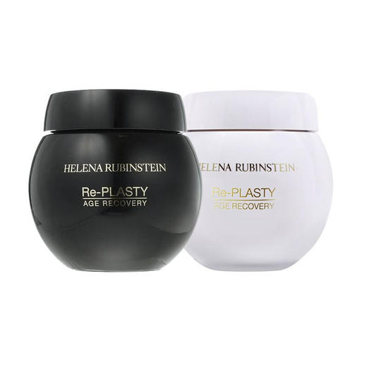 【HR赫莲娜】护肤套装精华液/爽肤水/眼霜/乳液/面霜/卸妆补水保湿HR黑白绷带面霜套装（50ml+50ml） 商品图0