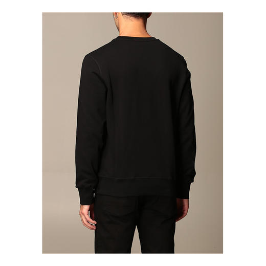 ALEXANDER MCQUEEN 亚历山大麦昆 男士花纹卫衣 黑色 625355 QPZ67 0901 商品图2