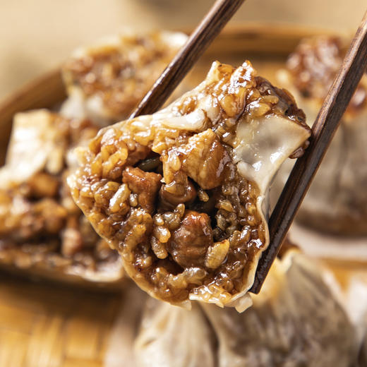 【不支持取消拦截订单】一条狗 烧麦 速冻早餐 冷冻食品 网红糯米三丁蛋黄大个烧卖 商品图6